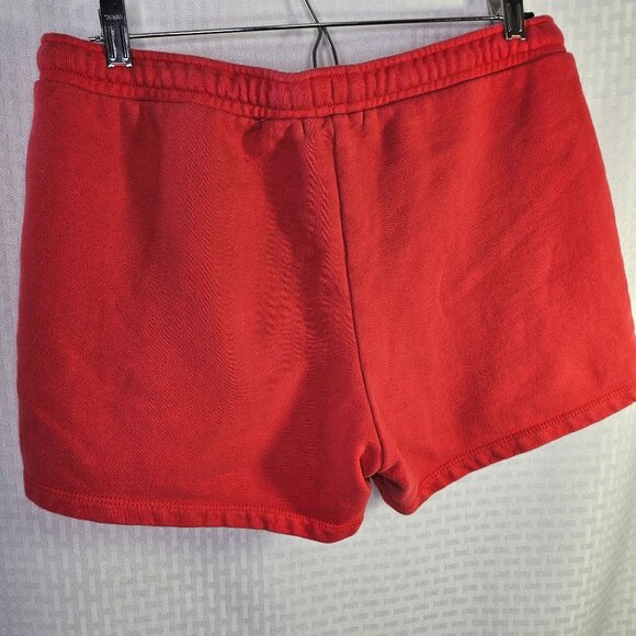 Vans Mens Medium Red Drawstring Shorts With Off The Wall Logo - Picture 4 of 6
